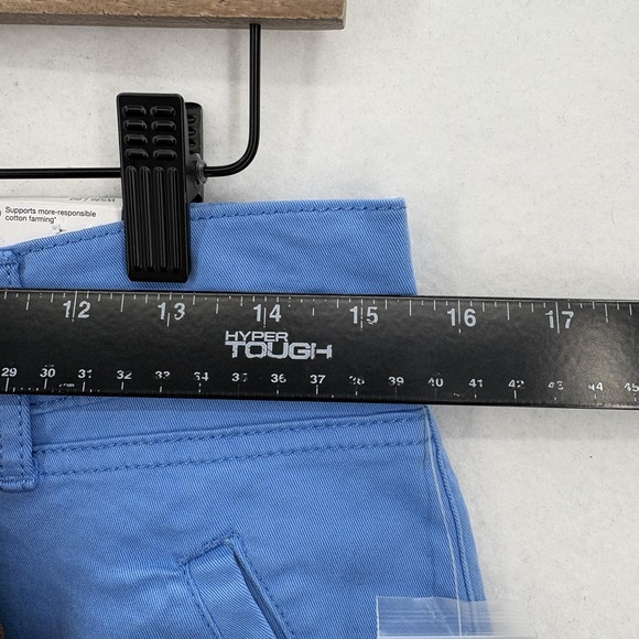 Sonoma Pants Womens Medium Blue Cropped Straight Twill Stretch Casual Travel NWT - Picture 8 of 15